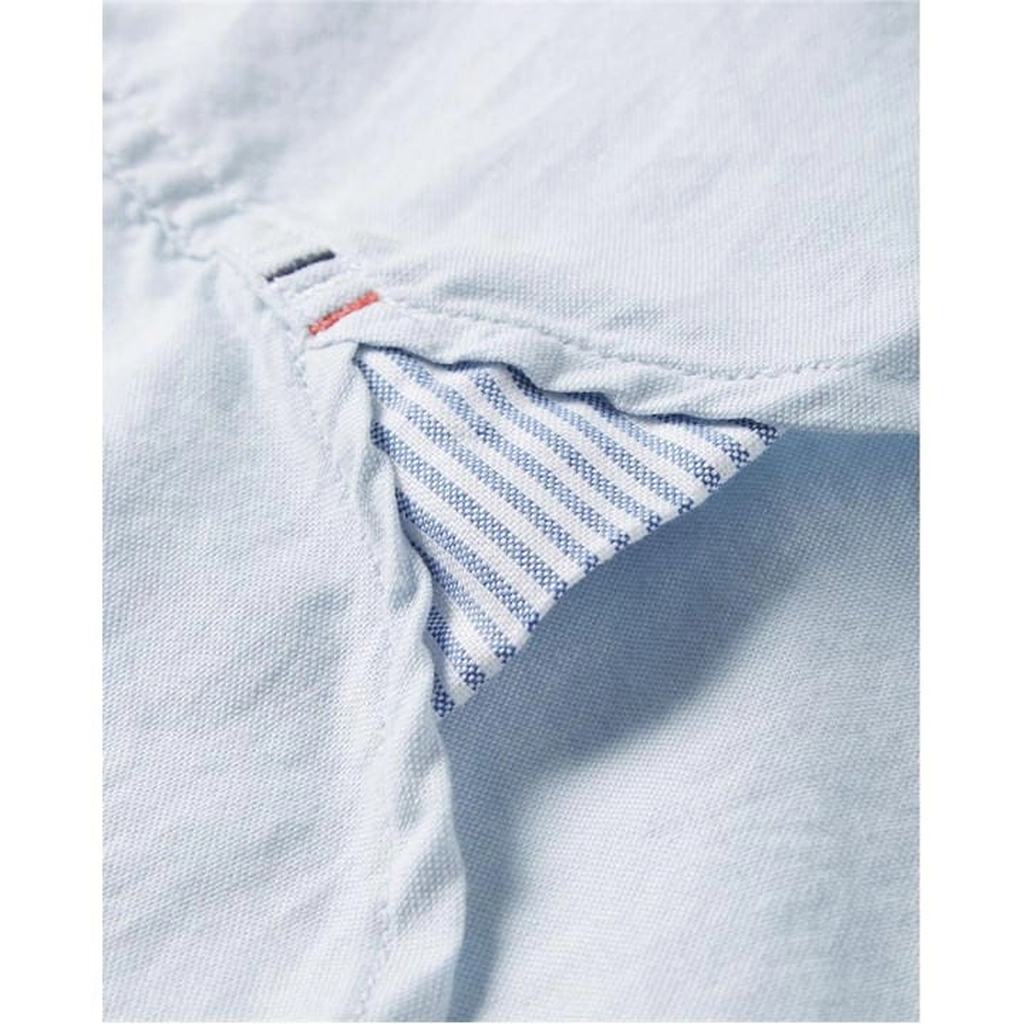 Tommy Hilfiger Core 1985 Long Sleeve Oxford Shirt - Blue